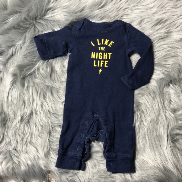 Carter's Other - Carter's I like the night life romper Newborn